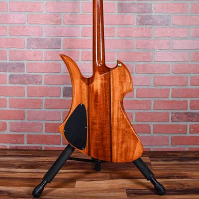 B.C.Rich USA Mockingbird Supreme Flame Maple Top Transparent Natural 1999 w/OHSC image 7