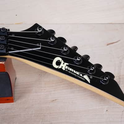 Charvel by Jackson Dinky DK-065 HH MIJ 1990 Black Japan w/ Bag image 3
