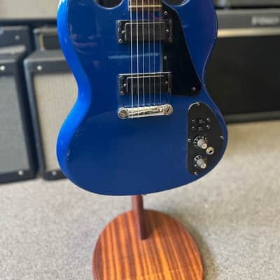 Gibson SG II 1972 Metallic Blue Refinish image 2