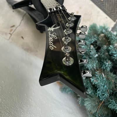 2010s Lado Earth 2002  - Trans Black Flame Maple Top with OHSC image 20