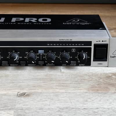 Behringer Ultragain Pro MIC2200 Vacuum Tube Mic Line Preamp 2009 - Present - Standard image 3