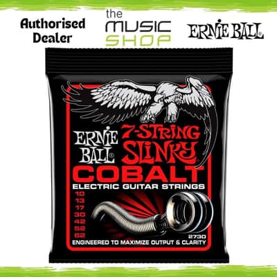 Ernie Ball Cobalt 7-String Skinny Top Heavy Bottom Electric Guitar Strings- 2730 image 1