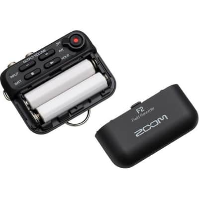 Zoom F2 Ultracompact Portable Field Recorder with Lavalier Microphone image 7