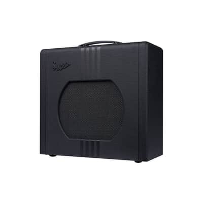 Supro Delta King 12, Black/Black image 2