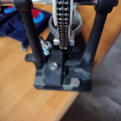 Pearl P2000C PowerShifter Eliminator Chain-Drive Single Bass Drum Pedal 2010s - Chrome / Black image 6