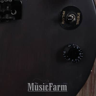 Epiphone Les Paul Special II GT Electric Guitar Worn Black with Gibson Gig Bag image 4