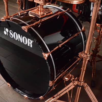 Sonor HiLite Exclusive 10 Piece Copper Drum Kit Set John Tempesta RETURN TO CLIENT #27721 image 10
