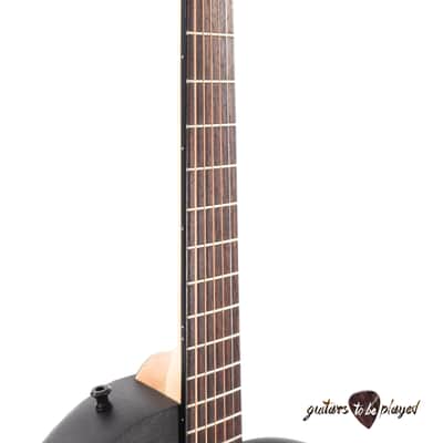 Ovation DS778TX Elite TX Mid Depth D-Scale Acoustic/Electric Guitar - Black image 14