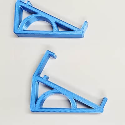 Electric Blue Color Stands For Roland Boutique A-01 D-05 VP-03 Synthesizers - Made in USA image 4