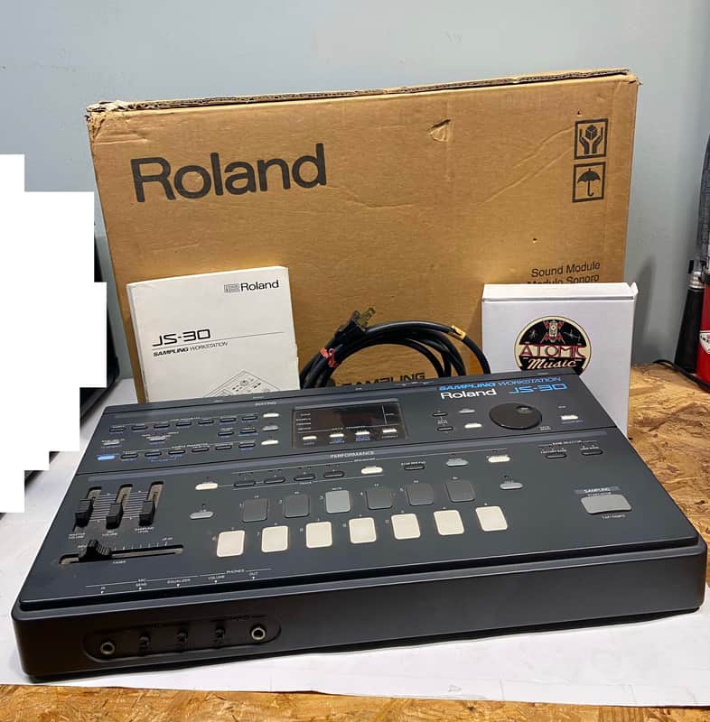 Roland JS-30 Sampling Workstation Sampler with Box image 1