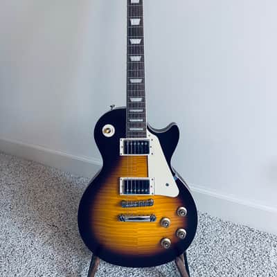 Epiphone Limited Edition 1959 Les Paul Standard Electric Guitar - Aged Dark Burst image 2
