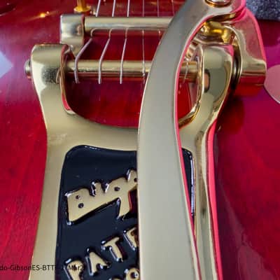 Gibson Custom Shop Murphy Lab Back To The Future '55 ES-345 "Reissue" Light Aged 2025 - Cherry Red image 12