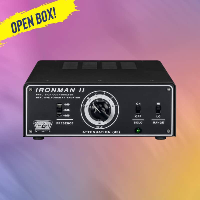 Tone King Ironman II 100-Watt Reactive Power Attenuator - OPEN BOX! imagen 1