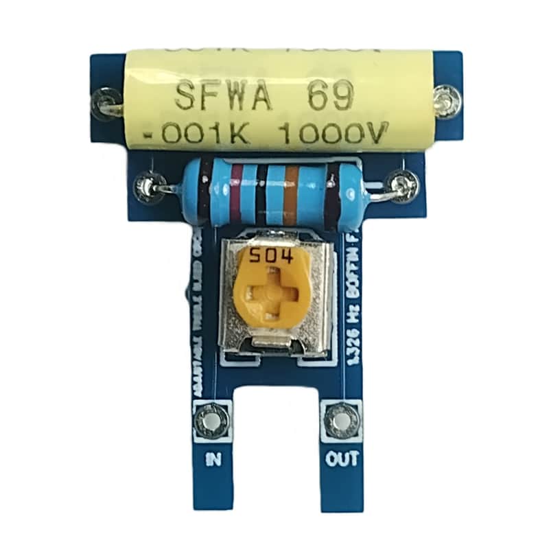 Boffin FX Guitar Adjustable Treble Bleed Direct Mount 1,326 Hz - Blue image 1