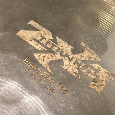 Zildjian ZXT Titanium Rock Cymbal Pack Set 14" Hi-Hat 16" Crash 20" Ride 10" Splash image 9