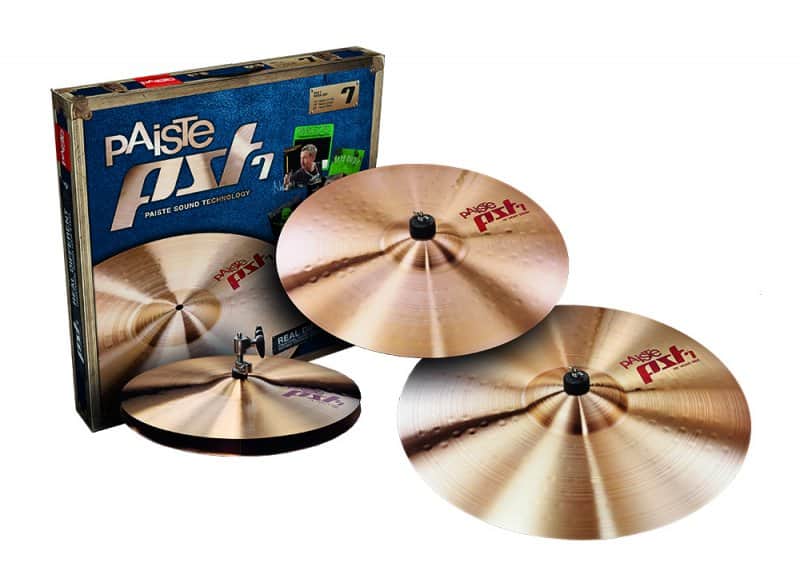 Paiste PST7 Heavy Rock Cymbal Set PST7BS3HVY image 1