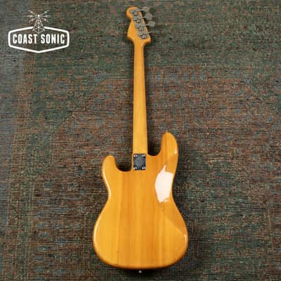 1976 Westminster PB380N Precision Bass, Birdseye Maple neck, Matsumoku, Made in Japan image 4