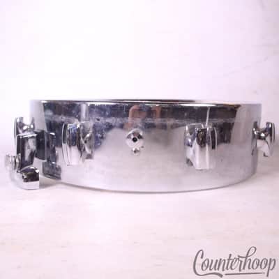 Premier 14x4" 2000 Model Snare Drum Chrome-Aluminum Shell Piccolo Vintage 70s UK image 6