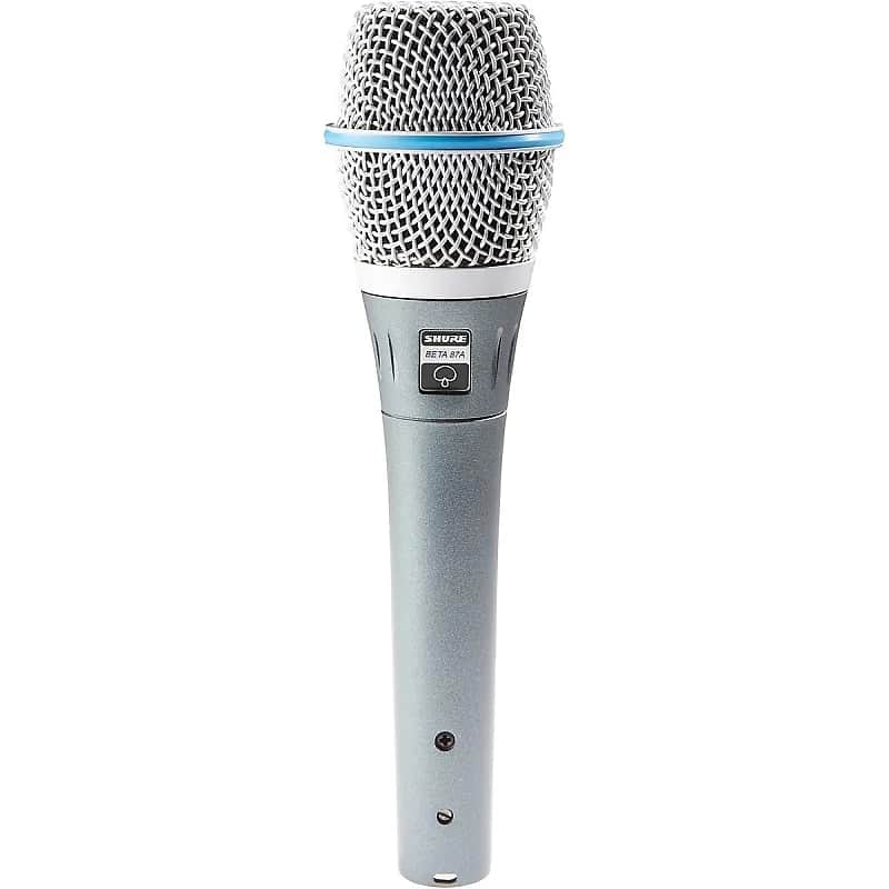 Mint Shure BETA 87A Supercardioid Dynamic Mirophone Black image 1