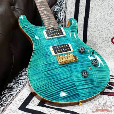PRS Wild West Guitars 25th Anniversary Limited Run Wood Library Artist Package Custom 24 Piezo Laguna (Private Stock Color) 8.40 LBS (US Only / No International Shipping) image 8