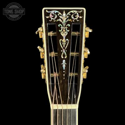 Martin Custom Shop 00-42 Torch Motif Black Sitka/EIR w/Case image 5