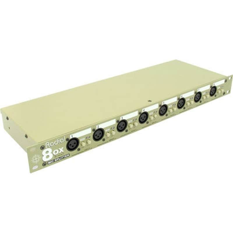 Radial Engineering OX8-j 8 Channel Mic Splitter - (B-Stock) image 1
