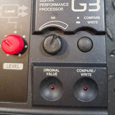 Korg G3 Guitar Multi Effects Processor 1980s - Black Effect with Power Supply image 6
