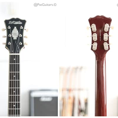 2022 D'Angelico Excel DC Tour Collection in Solid Wine image 3