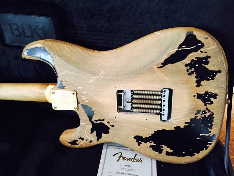 Fender Custom Shop Masterbuilt John Mayer Blk1 The Black One Relic