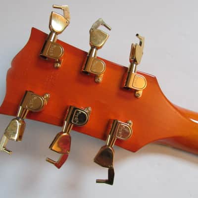 2001 Gibson Chet Atkins Country Gentleman Orange Flame w/OHSC image 5