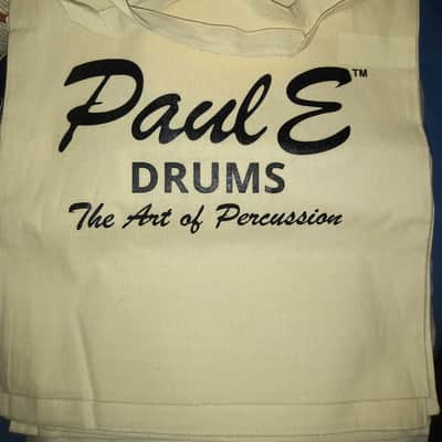 PaulE Drums 'Kajon-E' Handheld Cajon Cedar with Baltic Birch ply top with tote bag image 4