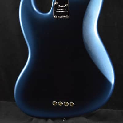 Mint Fender American Professional II Jazz Bass Fretless Dark Night Rosewood Fingerboard image 9