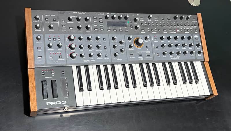 Sequential Pro 3 37-Key with Custom Walnut Sides and Deluxe Case image 1
