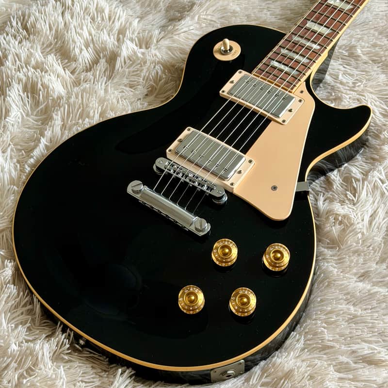 1997 Gibson Les Paul Standard Ebony Electric Guitar