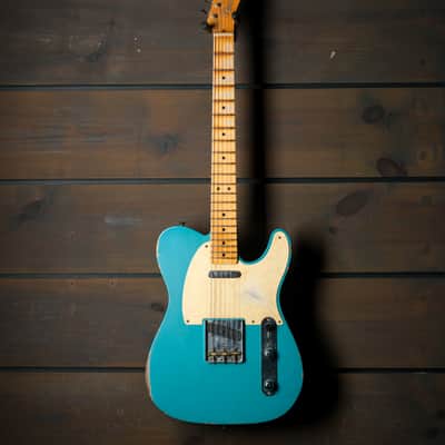 Fender Fender Custom Shop 1952 Telecaster Relic 2022 - Taos Turquoise image 2