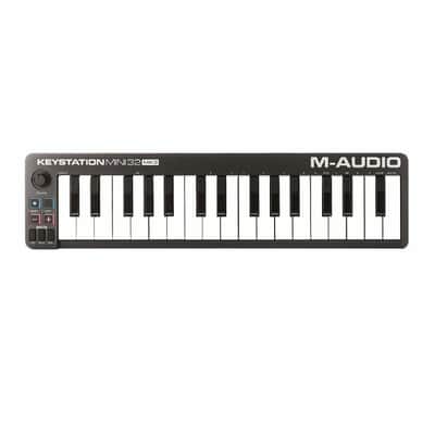 M-Audio Keystation Mini 32 Mk3 Portable 32-Key Mini USB-MIDI Keyboard Controller