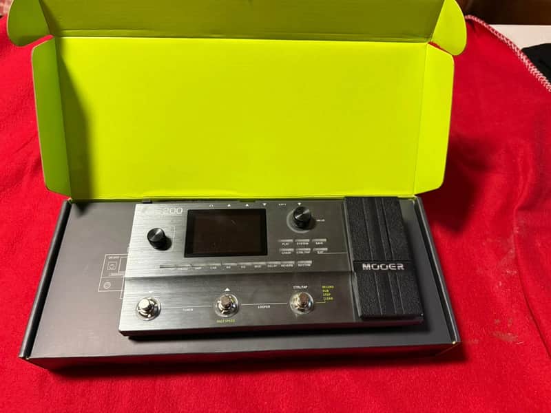 Mooer GE200 Multieffetto Chitarra Amp Modeling + Looper + Scatola Originale image 1