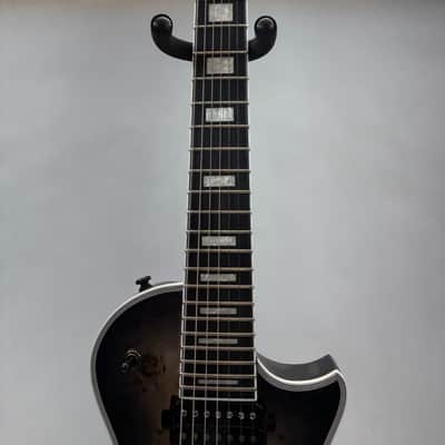 10S GF Modern 7 String Quilted Maple Single Cut Electric Guitar - Black Burst image 6