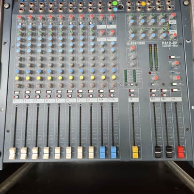 Allen & Heath PA12-CP Powered Analogue Mixer With Flight Case image 1