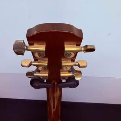 Vintage Alvarez by Kazuo Yairi DY-1 Acoustic Electric Guitar with Gig Bag Made in Japan 1990 image 20