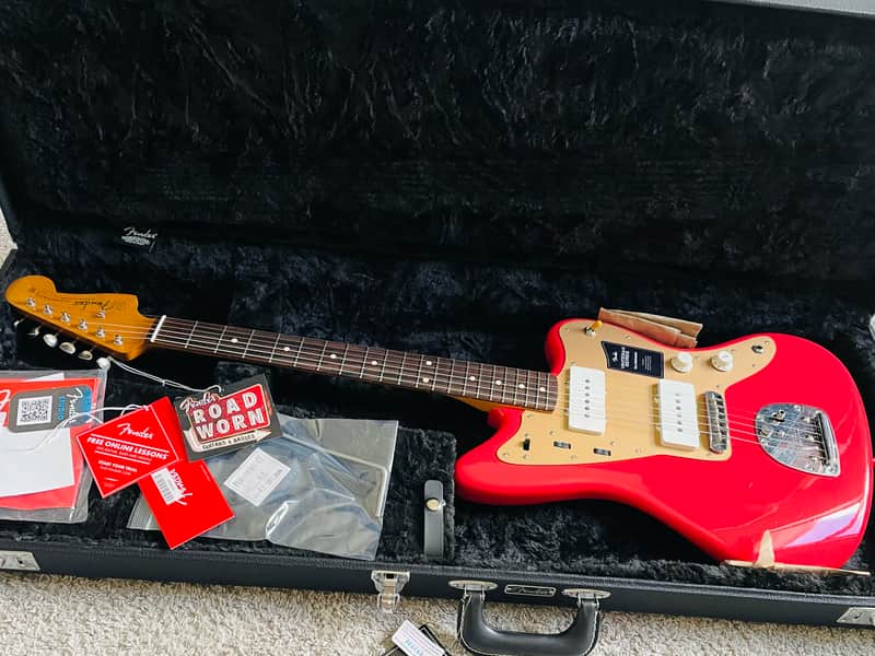 Fender Limited Edition Vintera II Road Worn '50s Jazzmaster - Fiesta Red #97758