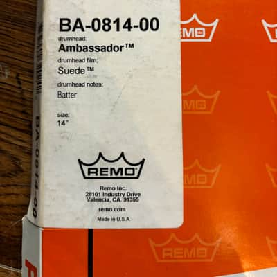 Remo Set of Three 14" Ambassador Drumheads image 2