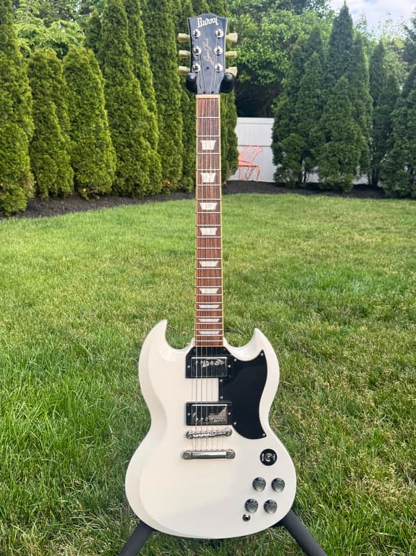 Upgraded Burny '63 RSG-55 White – Gibson SG Killer – Seymour