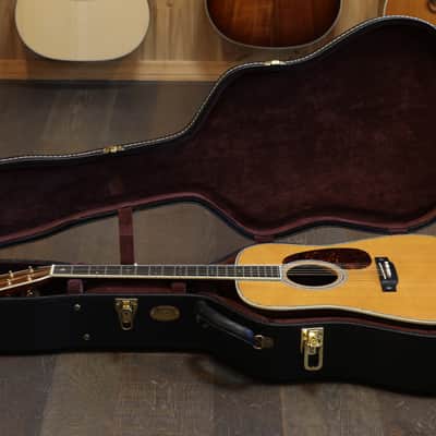 Immagine 2013 Martin D-42 Dreadnought Acoustic Guitar Natural + OHSC - 22