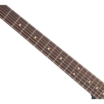 Used Fender Acoustasonic Telecaster Acoustic-Electric Guitar - Black image 3