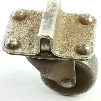 Ludwig/W&A 1"Nickel Tripod-Base Roller-Wheels Drum/Cymbal/Percussion Stand Part image 3