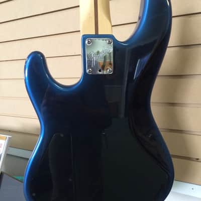 Fender Precision Bass Plus Deluxe 1993 Blue Burst image 4
