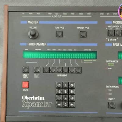 Oberheim Xpander - NO Oberheim Matrix 12 ✅️US Version ✅ Rare Synthesizer ✅ORIGINAL STATE ✅ Full Cleaned & Checked✅ Vintage professional Synthesizer image 6