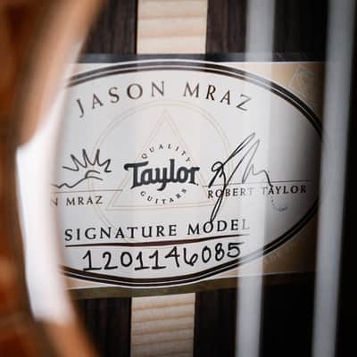 Taylor Jason Mraz Signature Model (JMSM) Nylon w/ Western Red Cedar Top & Indian Rosewood Back and Sides Acoustic-Electric Guitar 2026 (1201146085) image 13