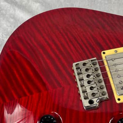 2004 USA Paul Reed Smith PRS Custom 22 in Ruby Red with Chevron 10 Top w/ case Dragon II image 2